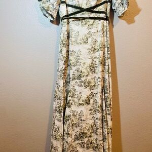 Antonio Melani size 12 new dress . Velvet strings . Beautiful!